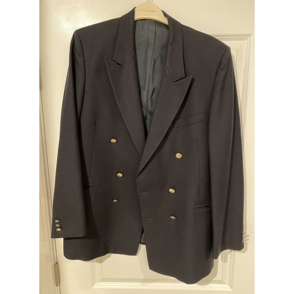 Alexandre Collection Blazer Jacket 42R Pure New Wool Made In United Kingdom‎